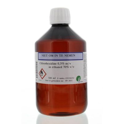 Orphi Chloorhexidine 0.5% in alcohol 70% 500 ml - Desinfectie