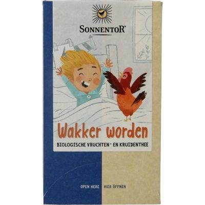 Foto van Sonnentor Wakker worden thee bio