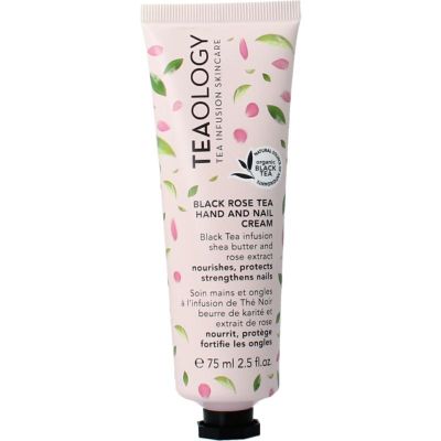 Teaology Black rose tea hand & nail cream 75 milliliter - Handverzorging