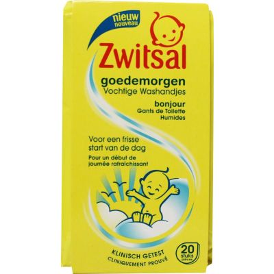 Zwitsal Goedemorgen vochtige washandjes