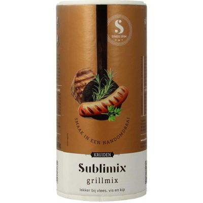 Sublimix Grillfix glutenvrij 160 gram - Overig reform/levensmiddelen