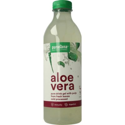 Purasana Aloe vera drink gel bio vegan Purasana Aloe vera drink gel bio vegan 1 liter - Dranken
