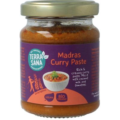 Foto van Terrasana Indiase madras currypasta