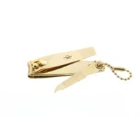 Nagelknipper 6 cm verguld 5450-GO