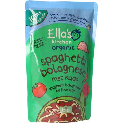 Foto van Ella's Kitchen Spaghetti bolognese met kaas 10+ maanden bio