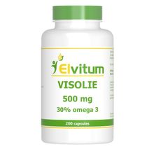 Foto van Elvitaal Visolie 500 mg omega 3 30%