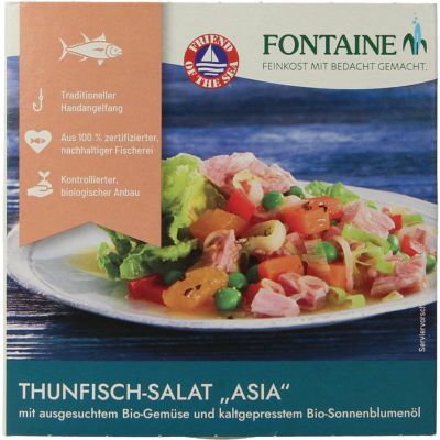 Fontaine Aziatische tonijnsalade