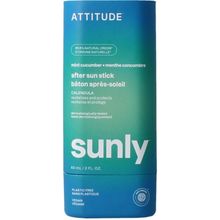 Foto van Attitude Sunly after sun stick mint & cucumber SPF30