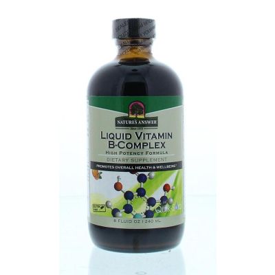 Natures Answer Vloeibaar Vitamine B-complex - Liquid Vitamin B