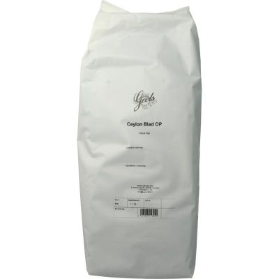 Geels Ceylon blad op 1 kilogram - Thee