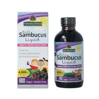 Natures Answer Sambucus kids vlierbessen extract 4000 mg