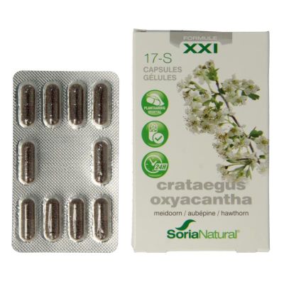 Soria Crateagus oxyacantha 17-S Soria Crateagus oxyacantha 17-S 30 capsules - Fytotherapie