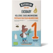Foto van Biobim Ekobaby 1 volledige zuigelingenvoeding 0+
