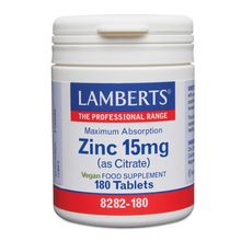 Foto van Lamberts Zink citraat 15 mg