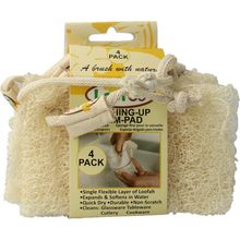 Foto van Loofco Schoonmaakspons loofah dun bio