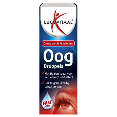 Lucovitaal oogdruppels droge pijnl ogen 10 Milliliter - Overige producten