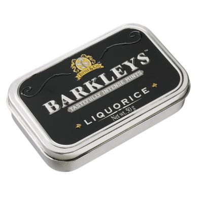 Classic mints liquorice 50 gram - Snoep en chocola