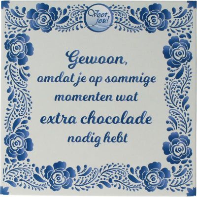 Foto van Voor Jou! Wensreep Delftsblauw gewoon omdat