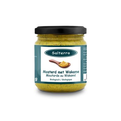 Salterra Mosterd met wakame 180 gram - Overig reform/levensmiddelen