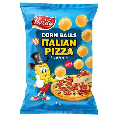 Foto van Balila Corn balls Italian pizza