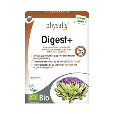 Physalis Digest+ bio Physalis Digest+ bio 30 tabletten - Overige producten