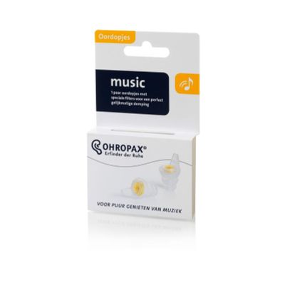 Ohropax Filter music
