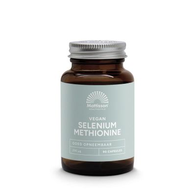 Mattisson Selenium methionine 200mcg Foto van Mattisson Selenium methionine 200mcg