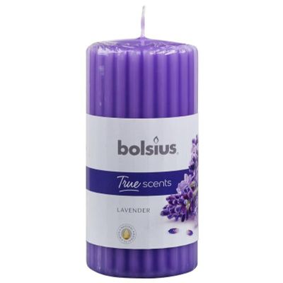 Bolsius Stompkaars geur 120/58 true scents lavendel