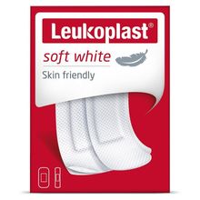 Leukoplast Soft white assorti Foto van Leukoplast Soft white assorti