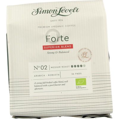 Simon Levelt Cafe pads forte superior blend