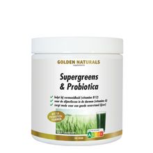 Foto van Golden Naturals Supergreens & probiotica