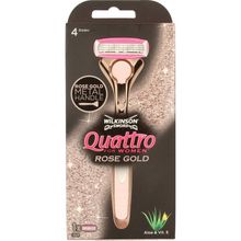 Foto van Wilkinson Quattro scheerapparaat women vintage rose gold
