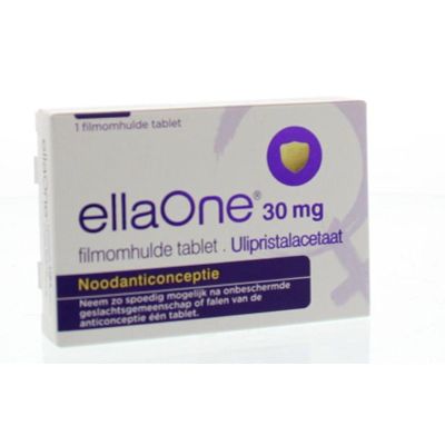 Ellaone 30 mg filmonhulde tablet