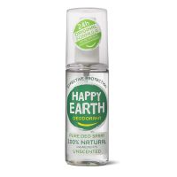 Happy Earth Pure deodorant spray unscented