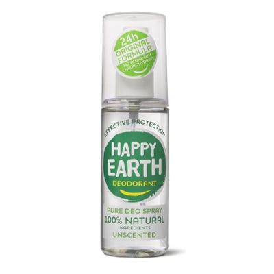 Happy Earth Pure deodorant spray unscented