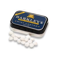 Barkleys Liquorice pellets mint coated