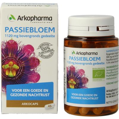 Arkocaps Passiebloem 45 capsules - Fytotherapie
