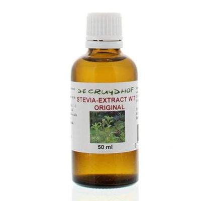 Cruydhof Stevia wit original 50 Milliliter - Stevia
