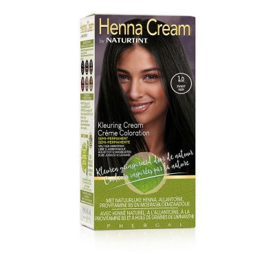 Naturtint Henna cream 1.0 zwart