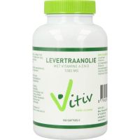 Vitiv Levertraanolie 100mg vitamine A D