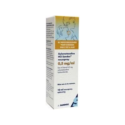 Xylometazoline 0.5 mg/ml spray