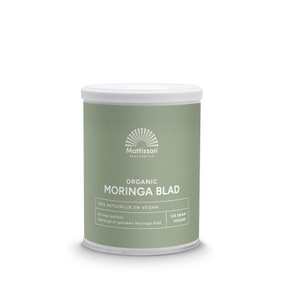 Foto van Mattisson Absolute moringa blad poeder