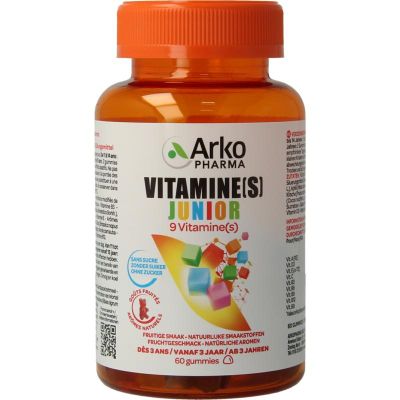 Azinc Multi vitamine fruitgum 60 stuks - Vitamine multi
