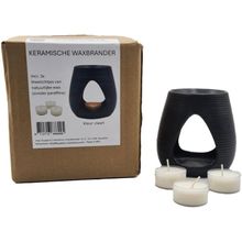 Foto van Soylites Brander voor smeltblaadjes incl. 3 theelichtjes