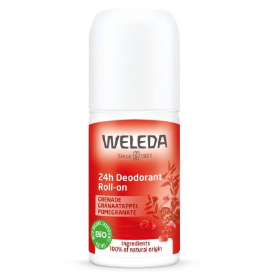 Foto van Weleda Deodorant roll on granaatappel 24h