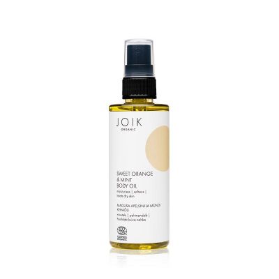 Joik Sweet orange & mint body oil vegan