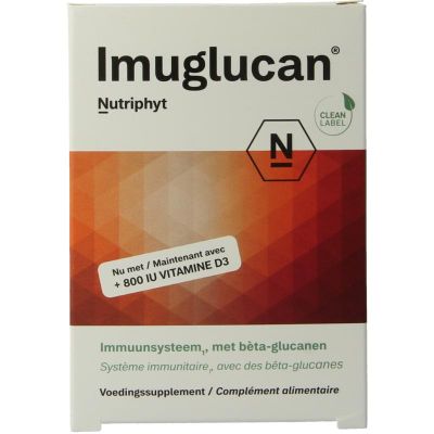 Nutriphyt Imuglucan 30 capsules - Overige vitaminen/mineralen