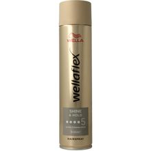 Foto van Wella Shiny hold hairspray ultra strong