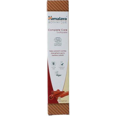 Himalaya Tandpasta botanique complete care kaneel Himalaya Tandpasta botanique complete care kaneel 75 gram - Tandpasta