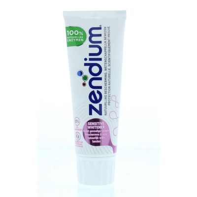 Zendium Tandpasta sensitive whitening 75 ml - Tandpasta